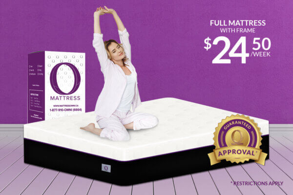 Full "O" Mattress-Platinum with Frame