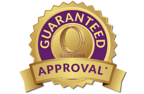 Guaranteed Approval Seal - O Mattress